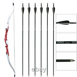 14-40lb Takedown Recurve Bow Kit Archery Arrows Right-hand Archers Adult Hunting