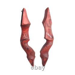 15 Archery Red Bow Riser TakeDown Recurve Longbow Handle Shoot Right Hand
