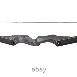 15'' Recurve Bow Riser Wooden Handle Right Left Hand Outdoor Hunting Shooting