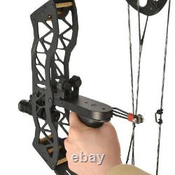 16 Mini Compound Bow Arrow Set 25lbs Fishing Hunting Archery Right Left Hand