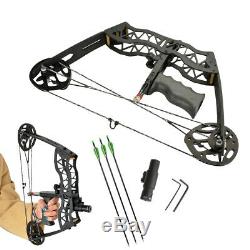 16 Mini Compound Bow Set 35lbs Archery Arrow Bowfishing Hunting Right Left Hand