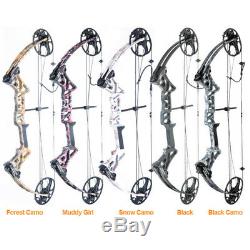 19-70lbs Archery Compound Bow 19-30 Draw Length Hunting Shooting Adjustable M1