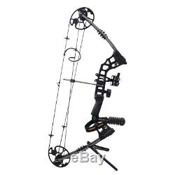 19-70lbs Archery Compound Bow Kits Target Hunting Set LH/RH Carbon Arrows Sets