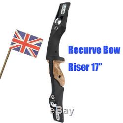1X 17 Bow Riser ILF CNC Handle RH for Archery Recurve Bows Hunting Shooting
