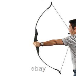 20-40lbs 57 Archery Recurve Bow Longbow Hunting Shooting Target Left Right Hand
