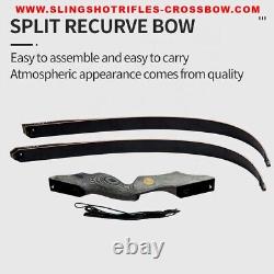 20-50 LBS Takedown Recurve Bow Archery Hunting Bow and Arrows Hunting