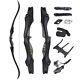 20-50lb Archery 62 ILF Recurve Bow Set for Adult Youth Hunting Target Practice