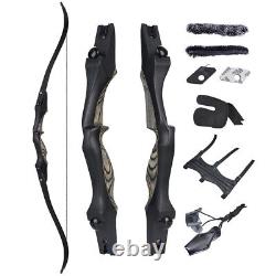 20-50lb Archery 62 ILF Recurve Bow Set for Adult Youth Hunting Target Practice