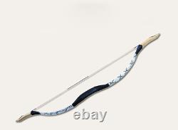 20-50lbs 57 Hunting Traditional Bow Archey Recurve Bow Longbow Left Right Hand