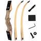 20-60lbs Takedown Recurve Bow Carbon Arrow 60 Archery Bamboo Core Limbs Hunting