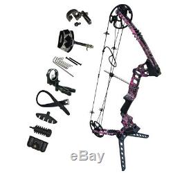 20-70LBS Archery Compound Bows Sets Shooting Hunting Takedown Left/Right Hand