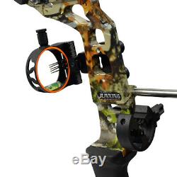 20-70lb Archery Compound Bow Sets Hunting Shooting Takedown Right Hand Adult