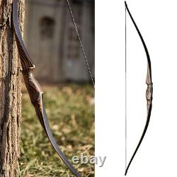 20-70lbs 54 Archery Wooden Traditional Longbow Hunting Target Training Target