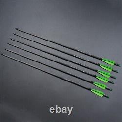 20-70lbs 54 Archery Wooden Traditional bow Longbow+6x Arrows Hunting Target Set