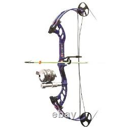 2019 PSE Cajun Muddawg Blue Compound Bow Right Hand 30-40# Cajun Package