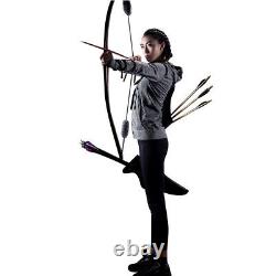 2035lbs Archery Traditional 54 Recurve Bow Set with Arrow Rest for Women/Youth