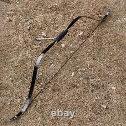 25-50lbs Archery 46 Traditional Recurve Bow Horsebow for Horse Back Hunting