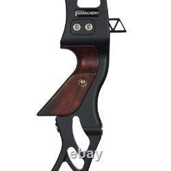 25 ILF Takedown Recurve Bow Riser CNC Machined+Wood Right Hand Archery Hunting