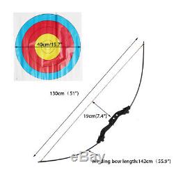 30/40 lbs Archery Hunting Straight Bow Shooting Sporting Takedown Right Handed