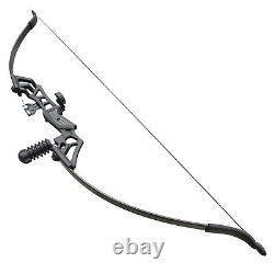 30/40LBS Takedown Recurve Bow Set Archery Hunting Fiberglass Arrows Target Bow