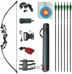 30/40lb 50inch Archery Takedown Recurve Bow Kit Adult Right Hand Hunting Sport