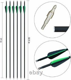 30/40lb 60inch Archery Takedown Recurve Bow Kit Adult Right Hand Hunting Sport