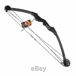 30-40lbs Black Compound Bow Jun Xing M183 Archery F Right Hand Hunting Fishing