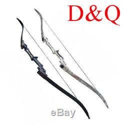 30-40lbs Takedown Archery Recurve Bow Longbow Set Target Outdoor Hunting