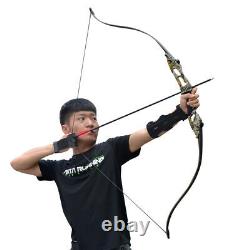 30-50LB Right Hand Archery Takedown Recurve Bows Longbow sets Outdoor Hunting