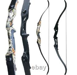 30-50LB Right Hand Archery Takedown Recurve Bows Longbow sets Outdoor Hunting