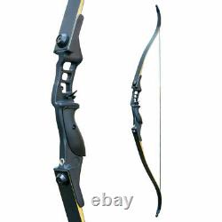 30-50LBS Archery Recurve Bow Mixed Carbon Arrows Hunting Outdoor Target Bow