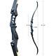 30-50LBS Archery Recurve Bow Mixed Carbon Arrows Hunting Set Outdoor Target Bow