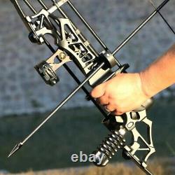 30-50LBS Right Hand Bow Pro Compound Kit Arrow USA Target Season Hunting Archery