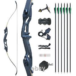 30-50lb 56inch Archery Takedown Recurve Bow Kit Adult Right Hand Hunting Sport