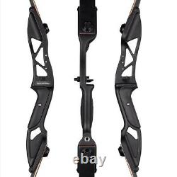 30-50lb Archery 56 Takedown Recurve Bow Set Carbon Arrows Hunting Right Hand