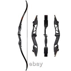 30-50lb Archery 56 Takedown Recurve Bow Set Carbon Arrows Hunting Right Hand