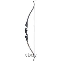 30-50lb Archery 56 Takedown Recurve Bow Set Carbon Arrows Hunting Right Hand