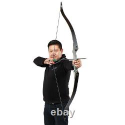 30-50lb Archery 60 Takedown Recurve Bow and Target Arrows Set Hunting Bow Kit
