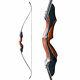 30-50lb Takedown Recurve Bow Right Hand 60 Wooden Riser Archery Hunting Target