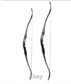 30-50lbs 56 Archery Recurve Longbow Takedown Bow Shooting Right Hand Hunting