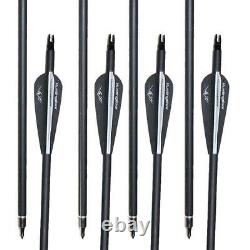 30-50lbs Archery Takedown Recurve Bow Carbon Arrows&Quiver Set Hunting Target