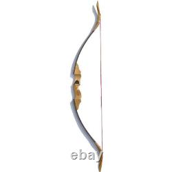 30-50lbs Archery Traditional Bow Wooden Takedown Recurve Bow Handmade 54 Shoot