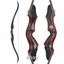 30-50lbs Takedown Recurve Bow Carbon Arrows&Quiver Set Archery Hunting Target