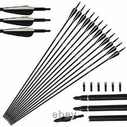 30-50lbs Wood Archery Takedown Recurve Bow Set Right Hand Hunting Arrows Target