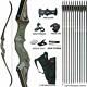 30-60lb Archery 60 Takedown Recurve Bow Set Right Hand Adult Outdoor Hunting
