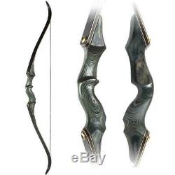 30-60lb Archery 60 Takedown Recurve Bow Set Right Hand Adult Outdoor Hunting