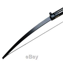 30-60lb Archery Recurve Bow Longbow Takedown Right Hand Hunting Target Adult