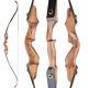 30-60lbs 60inch takedown recurve bow wooden grip archery hunting bow target