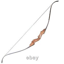 30-60lbs 60inch takedown recurve bow wooden grip archery hunting bow target