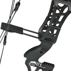 30-60lbs Archery Compound Bow Steel Ball Catapult Dual-use Fishing Hunting